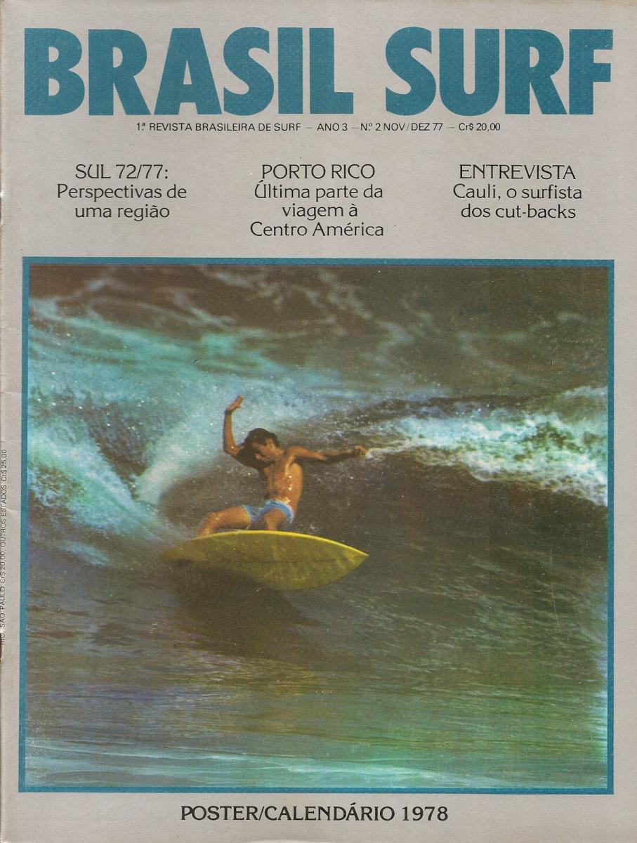 Capa da Revista Brasil Surf com Cauli